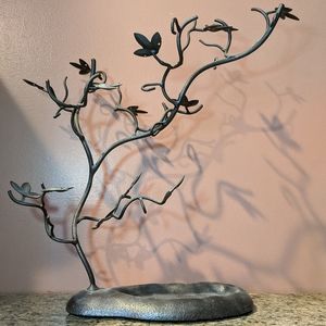 Metal Branch Jewelry Holder